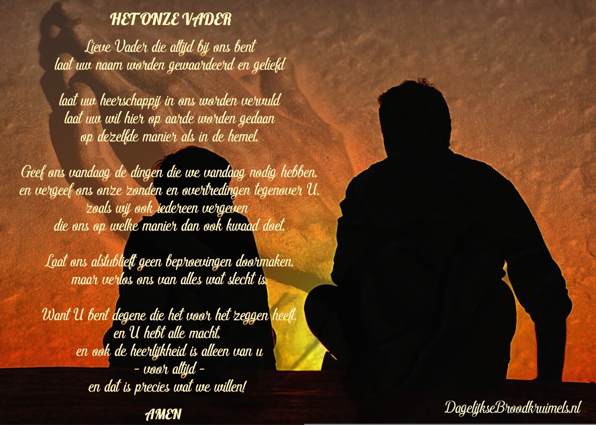 Onze Vader – Love Heals All Things