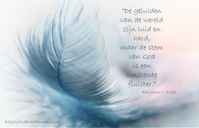 Qoute Benjamin J Elger