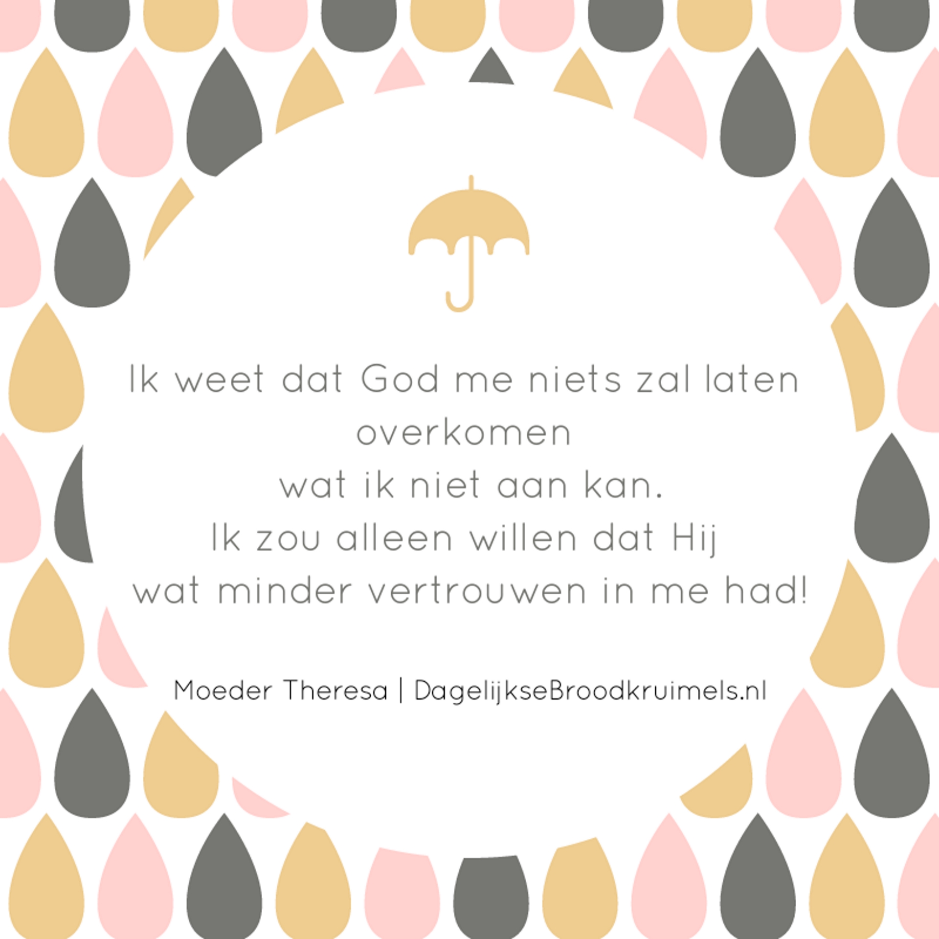 Ik weet dat God..